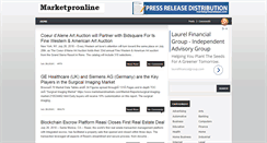 Desktop Screenshot of marketpronline.com