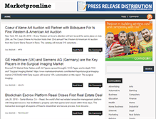 Tablet Screenshot of marketpronline.com